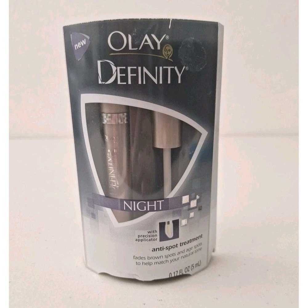 Olay Definity Night Anti-Spot Treatment .17 Oz‎ Fades Brown & Age Spots NEW RARE
